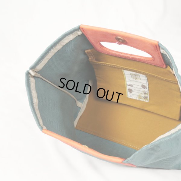 画像6: SEAGULLSHIP / シーガルシップ 倉敷ヘリンボーン キャンバス20ozミニトート (6)