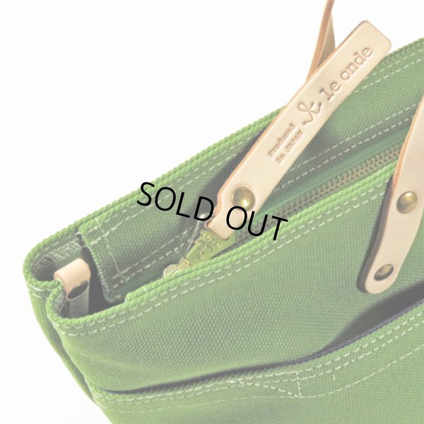 画像5: le onde / ル オンド 4号帆布 ボート型ミニトート  (5)