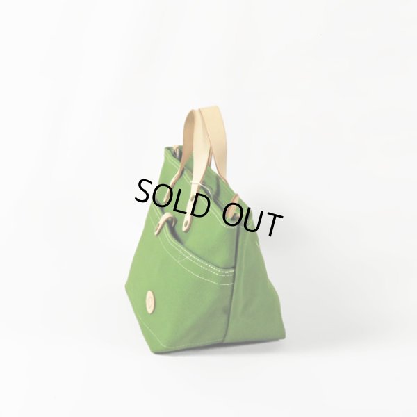 画像2: le onde / ル オンド 4号帆布 ボート型ミニトート  (2)