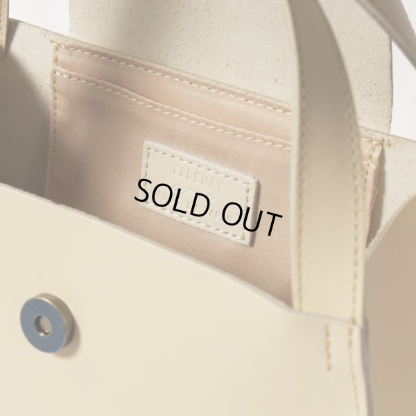 画像8: TIDEWAY / タイドウェイ WOOD  FLAP TOTE (8)