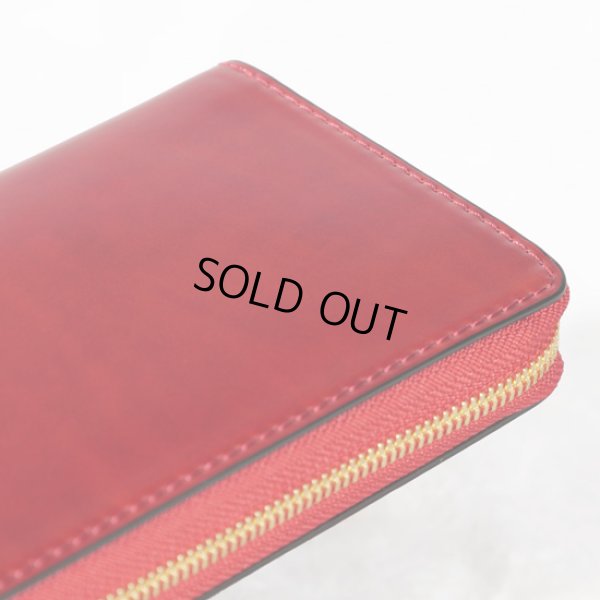 画像6: BAGGYPORT / バギーポート SHELL CORDOVAN ロングウォレット (6)