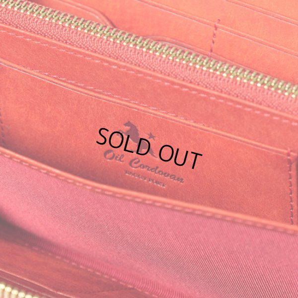 画像10: BAGGYPORT / バギーポート SHELL CORDOVAN ロングウォレット (10)