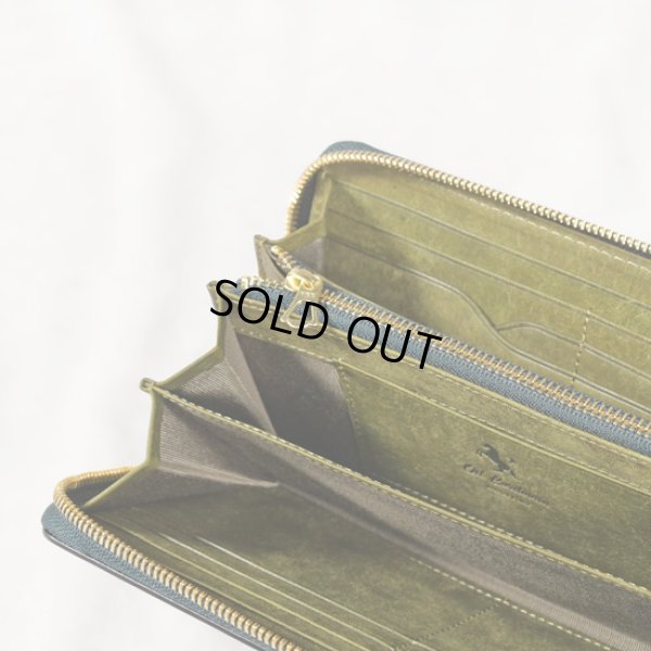 画像16: BAGGYPORT / バギーポート SHELL CORDOVAN ロングウォレット (16)