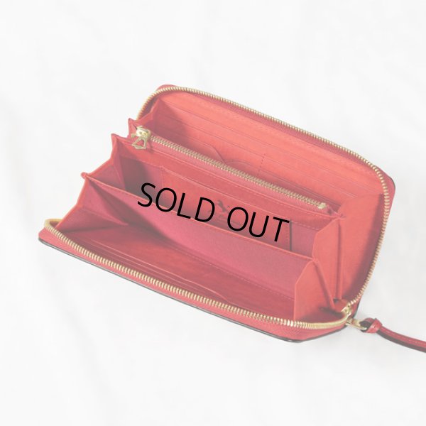 画像8: BAGGYPORT / バギーポート SHELL CORDOVAN ロングウォレット (8)