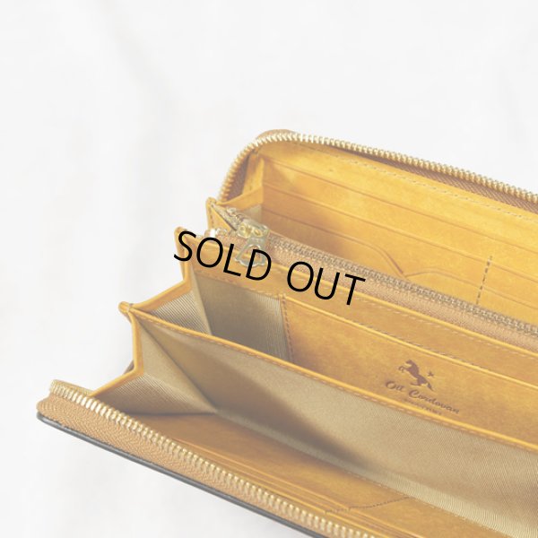 画像12: BAGGYPORT / バギーポート SHELL CORDOVAN ロングウォレット (12)