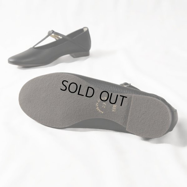 画像6: ramble / ランブルダンス シュリンクレザーTストラップシューズ (6)