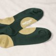 画像5: Hoffmann / ホフマン ウール＆コットン アシンメトリードットソックス (5)