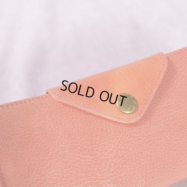 画像3: mononogu / もののぐ スナップボタンロングウォレット ヤギ革 (3)