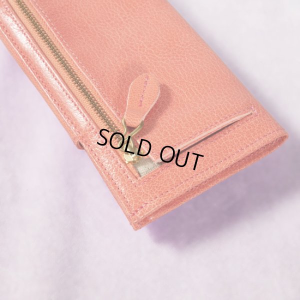 画像9: mononogu / もののぐ スナップボタンロングウォレット ヤギ革 (9)