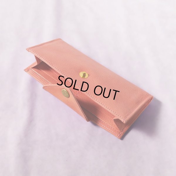 画像4: mononogu / もののぐ スナップボタンロングウォレット ヤギ革 (4)