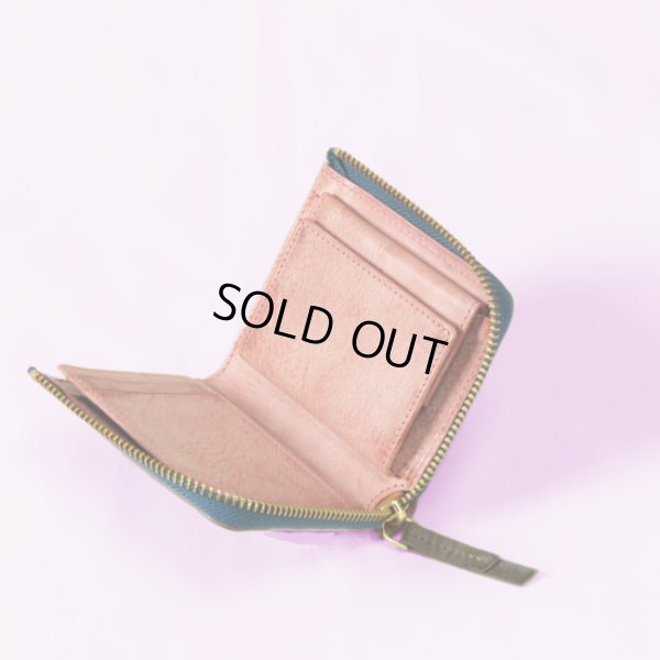 画像7: SEAGULL SHIP / シーガルシップ アラスカレザー LファスナーミニウォレットS (7)