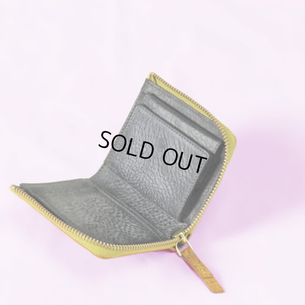 画像12: SEAGULL SHIP / シーガルシップ アラスカレザー LファスナーミニウォレットS (12)