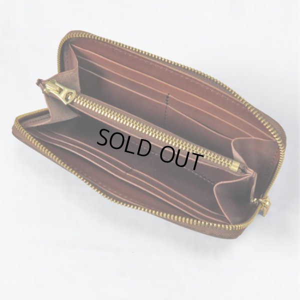 画像4: BAGGYPORT / バギーポート OIL CORDOVAN ロングウォレット (4)