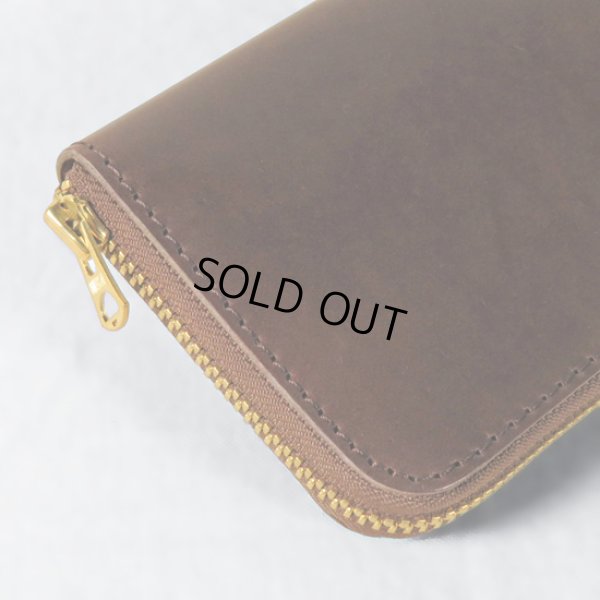 画像3: BAGGYPORT / バギーポート OIL CORDOVAN ロングウォレット (3)