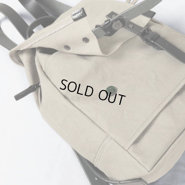 画像6: BAGGYPORT / バギーポート 6号帆布×BLACK リュック (6)