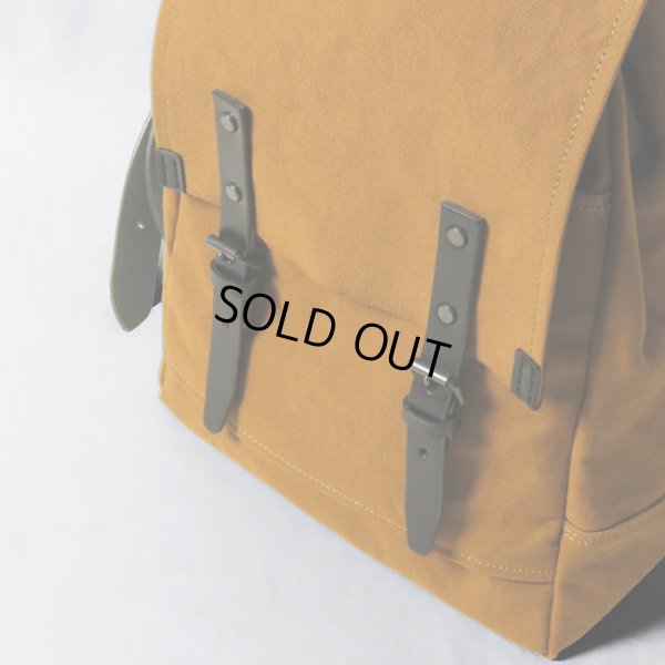 画像13: BAGGYPORT / バギーポート 6号帆布×BLACK リュック (13)