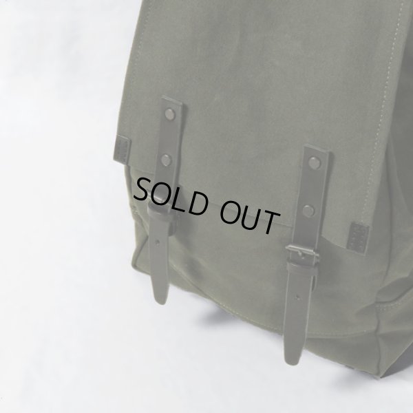 画像15: BAGGYPORT / バギーポート 6号帆布×BLACK リュック (15)