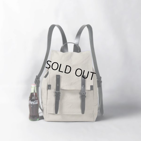 画像11: BAGGYPORT / バギーポート 6号帆布×BLACK リュック (11)