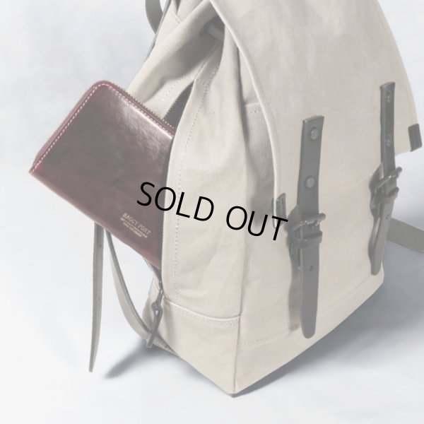 画像10: BAGGYPORT / バギーポート 6号帆布×BLACK リュック (10)