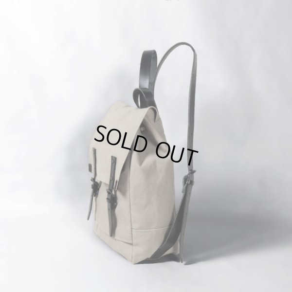 画像2: BAGGYPORT / バギーポート 6号帆布×BLACK リュック (2)