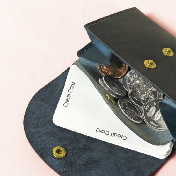 画像5: BAGGYPORT / バギーポート OIL CORDOVAN カードケース  (5)