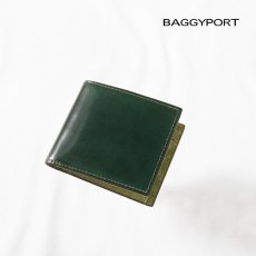 画像1: BAGGYPORT / バギーポート SHELL CORDOVAN 2つ折り財布 (1)