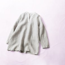 画像4: style＋confort / スティールエコンフォール リネンスキッパーシャツ (4)
