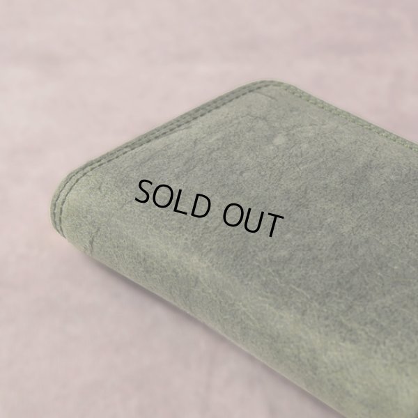 画像5: BAGGYPORT / バギーポート WAXED KUDU ハーフウォレット (5)