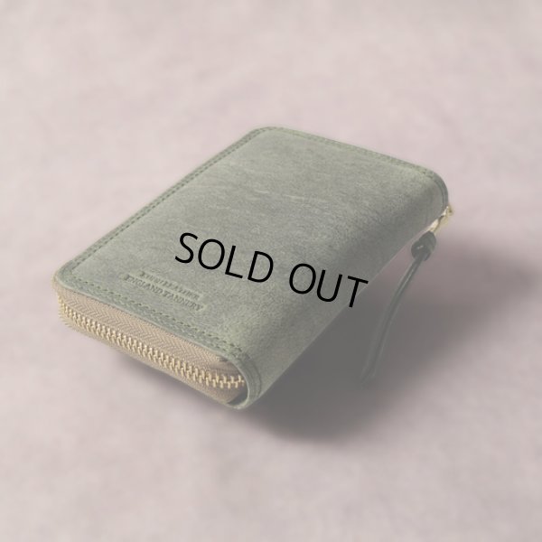 画像4: BAGGYPORT / バギーポート WAXED KUDU ハーフウォレット (4)