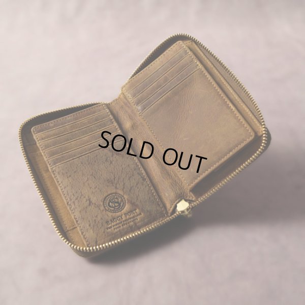 画像14: BAGGYPORT / バギーポート WAXED KUDU ハーフウォレット (14)