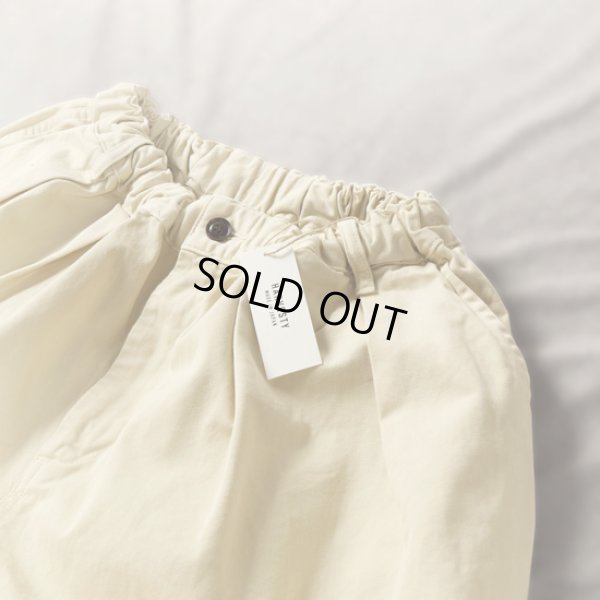 画像2: HARVESTY / ハーベスティ サーカスパンツ チノクロス ソフト仕上げ (2)