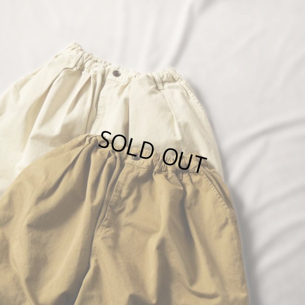画像8: HARVESTY / ハーベスティ サーカスパンツ チノクロス ソフト仕上げ (8)