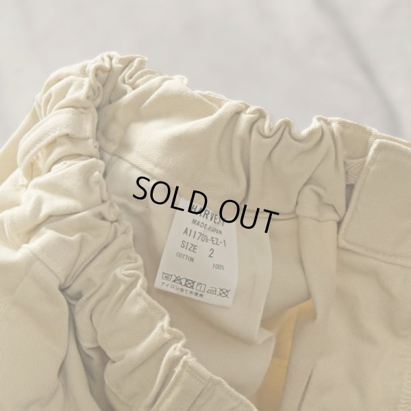 画像9: HARVESTY / ハーベスティ サーカスパンツ チノクロス ソフト仕上げ (9)