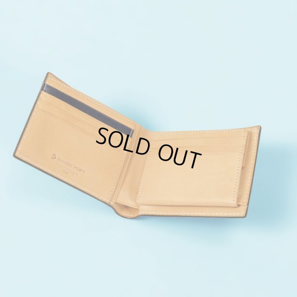 画像5: BAGGYPORT / バギーポート コーアイ 藍染レザーエンボスウォレット ストレート (5)