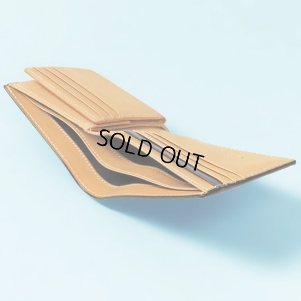 画像7: BAGGYPORT / バギーポート コーアイ 藍染レザーエンボスウォレット ストレート (7)