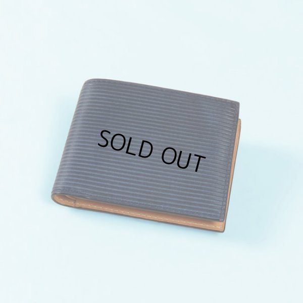 画像8: BAGGYPORT / バギーポート コーアイ 藍染レザーエンボスウォレット ストレート (8)