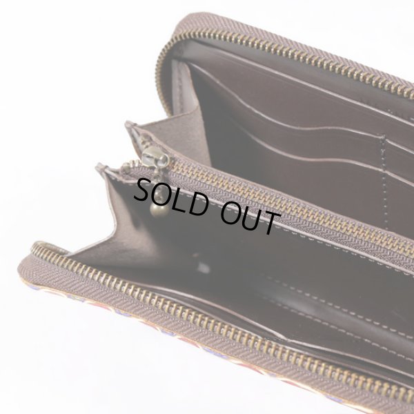 画像8: MAGNET / マグネット スキモレザー ラウンドファスナーロングウォレット (8)