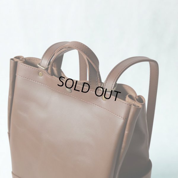 画像7: TIDEWAY / タイドウェイ 50/50LEATHER 2WAY RUCK L (7)