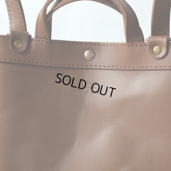 画像5: TIDEWAY / タイドウェイ 50/50LEATHER 2WAY RUCK L (5)