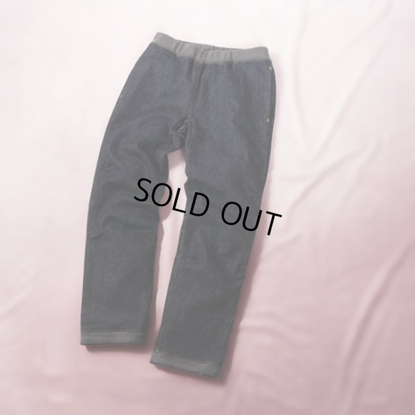 画像4: STUDIO ORIBE / スタジオオリベ リブパンツ デニム (4)