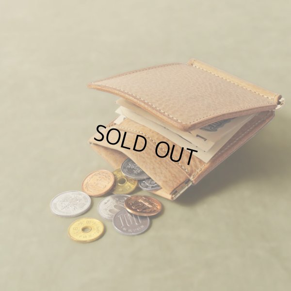 画像8: Re-ACT / リアクト アラスカレザー マネークリップウォレット (8)