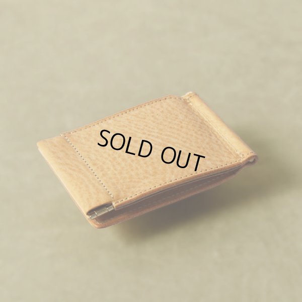 画像3: Re-ACT / リアクト アラスカレザー マネークリップウォレット (3)