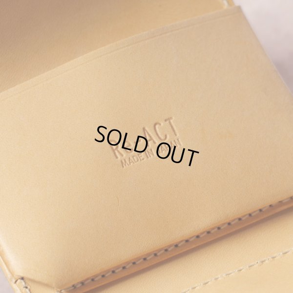 画像7: Re-ACT / リアクト フラワーエンボスレザー 3つ折りミニウォレット (7)