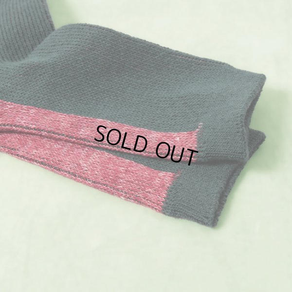 画像5: meri ja kuu / メリヤクー リサイクルコットンシルク配色2足セット (5)