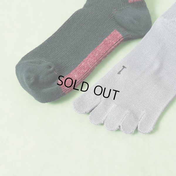 画像3: meri ja kuu / メリヤクー リサイクルコットンシルク配色2足セット (3)