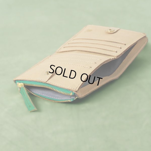 画像8: mononogu / もののぐ フリップウォレット ヤギ革 (8)