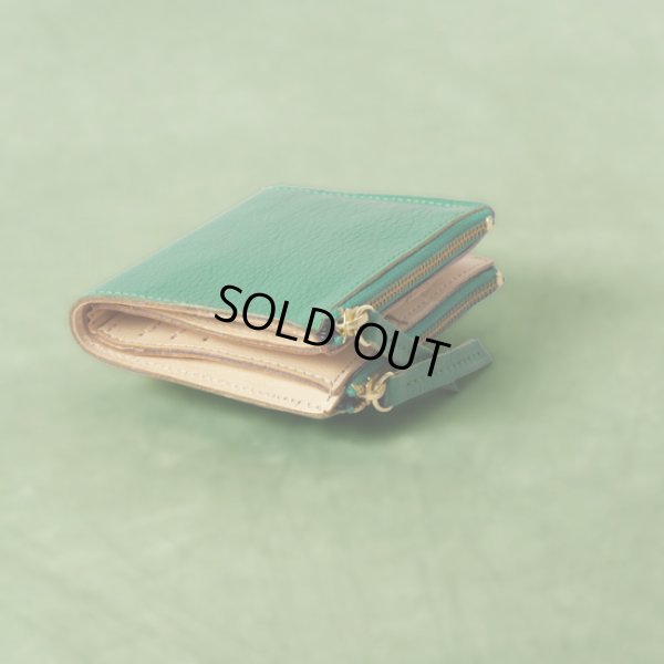 画像4: mononogu / もののぐ フリップウォレット ヤギ革 (4)