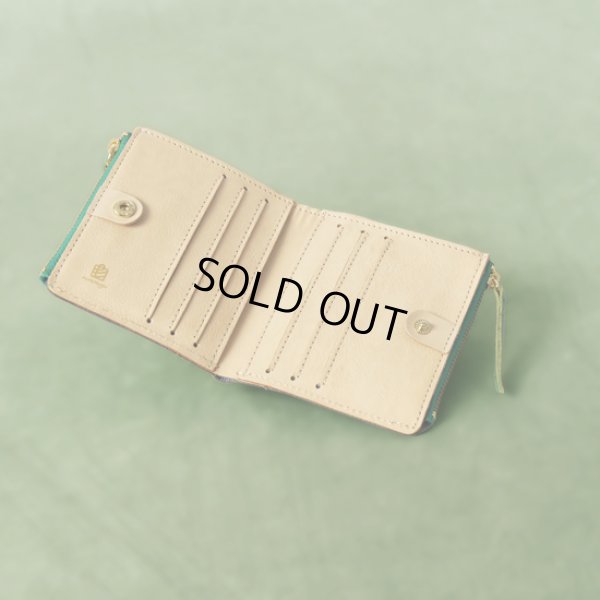 画像6: mononogu / もののぐ フリップウォレット ヤギ革 (6)