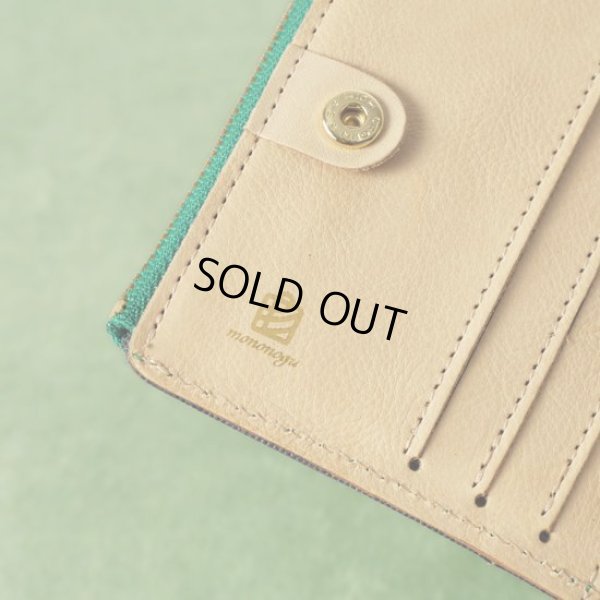画像7: mononogu / もののぐ フリップウォレット ヤギ革 (7)