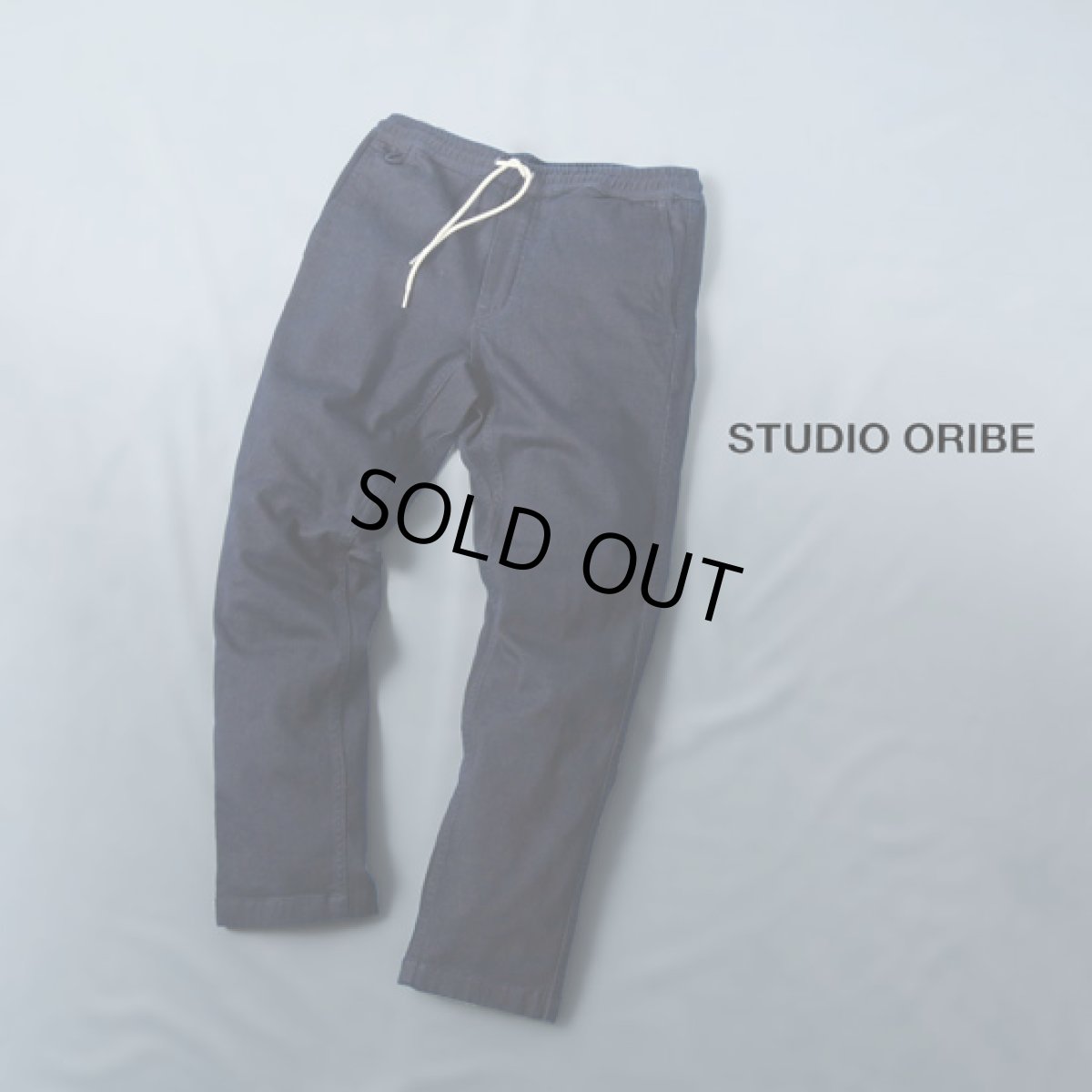 画像1: STUDIO ORIBE / スタジオオリベ クライミングパンツ デニム (1)